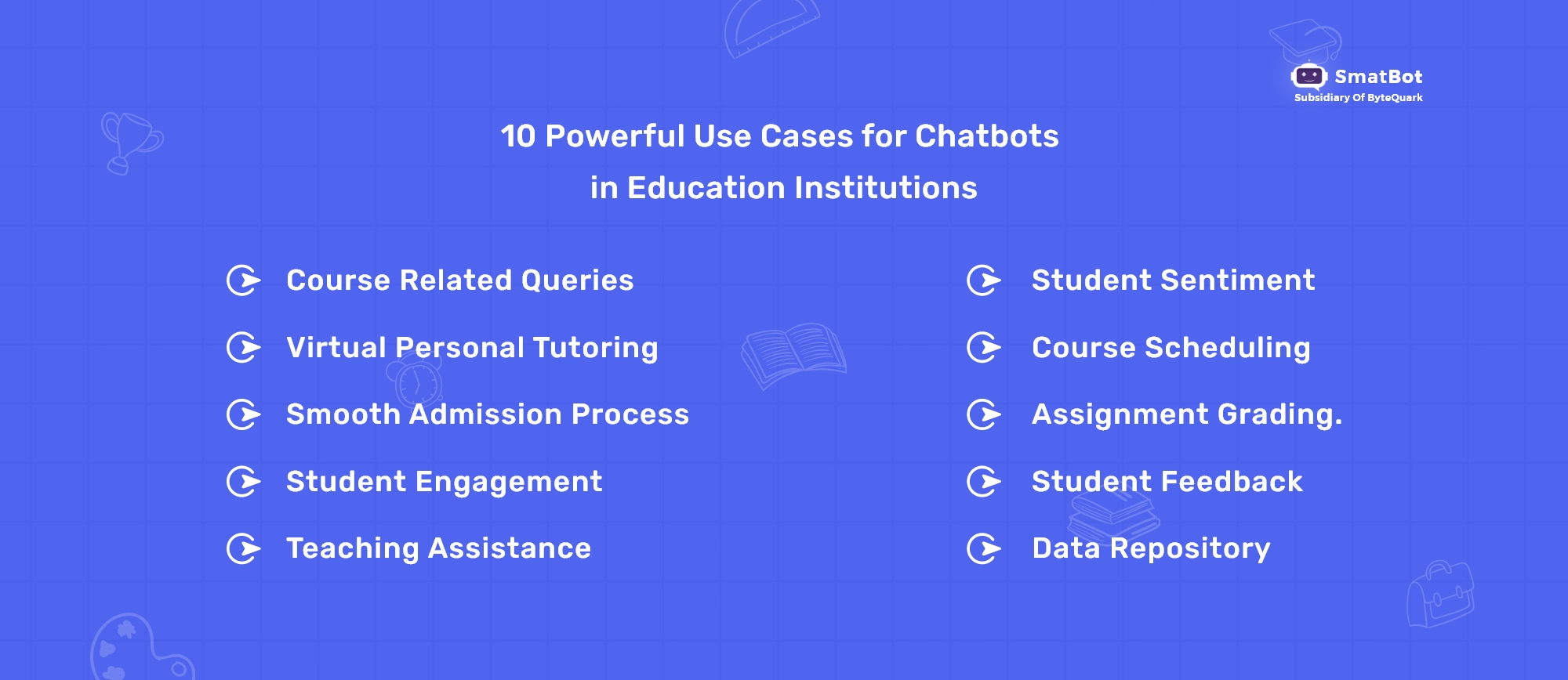 Use Cases for Chatbots in Education Institutions  